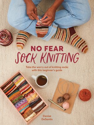 cover image of No Fear Sock Knitting